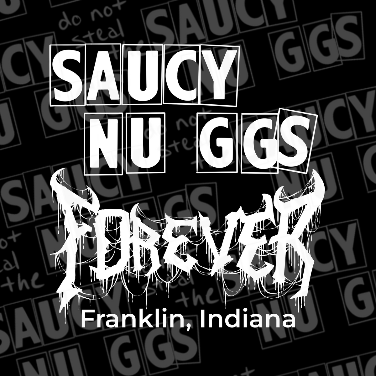 Heavy Metal Saucy Nuggs Sticker