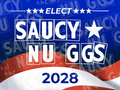Elect Saucy Nuggs Sticker
